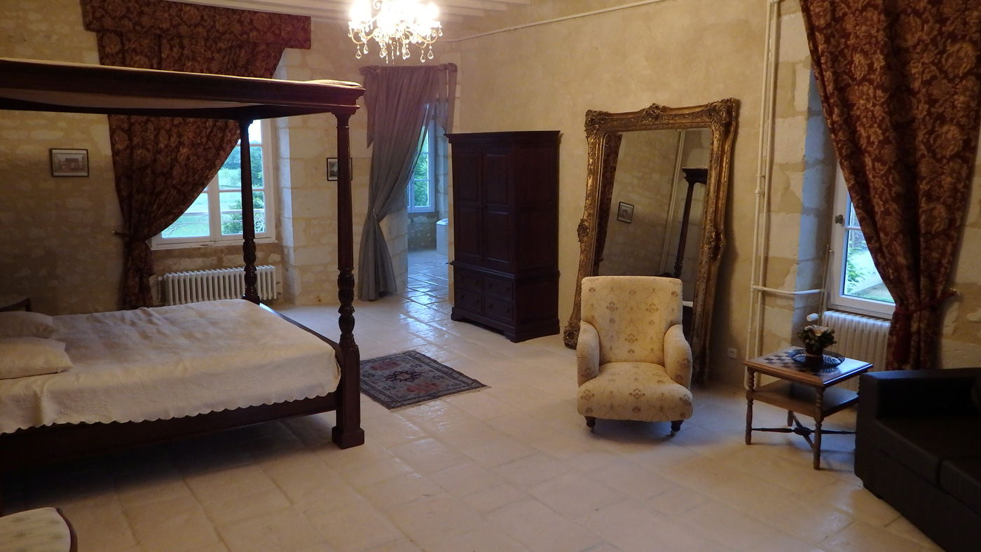 Chambre Pithivier Château de Blavou